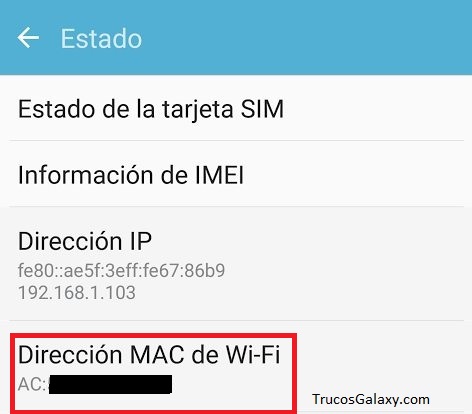 cambiar mac android sin root