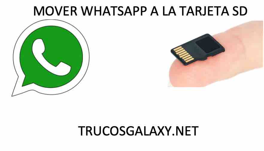 ▷ Cómo mover WhatsApp a la tarjeta SD sin Root【2019】 Trucos Galaxy